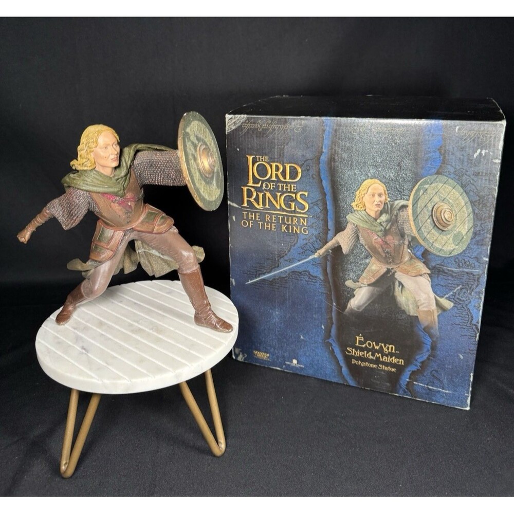 Sideshow Weta Lord of the Rings Eowyn Shield Maiden Statue 2005 *READ*******